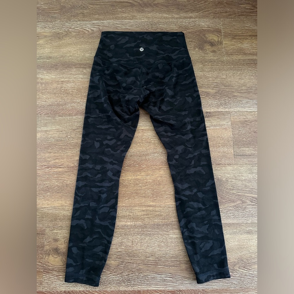 Lululemon Align Leggings Black Camo